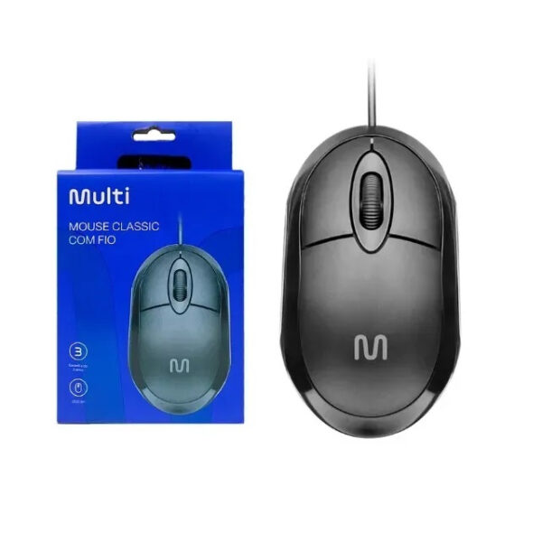 MOUSE COM FIO MULTI MF100