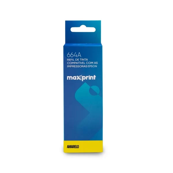 REFIL DE TINTA MAXPRINT 664A AMARELO