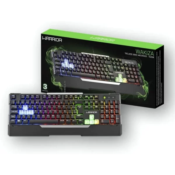 TECLADO SEMI-MECÂNICO WAKIZA WARRIOR TC208
